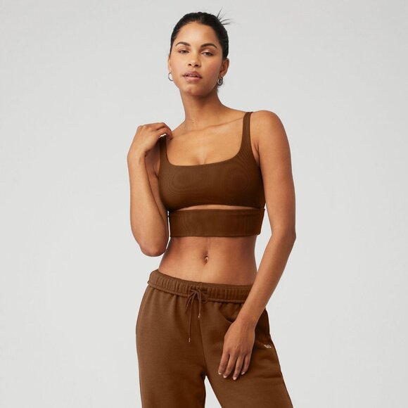Alo Yoga Cinnamon Slit Bra - Picture 1 of 6